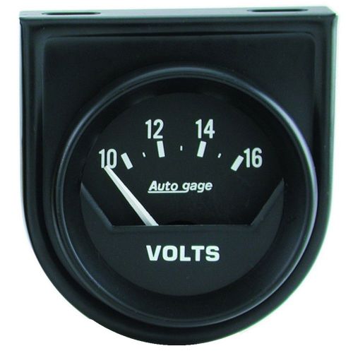 Auto meter 2362 autogage; electric voltmeter gauge