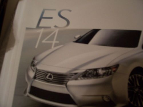 2014  lexus es  brochure