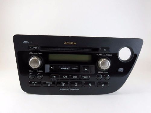 2002 - 2006 acura rsx type s radio bose 6 cd player p/n 39100-s6m-a100 sku# q641