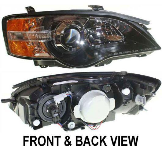 New headlight lamp passenger right side clear lens halogen rh hand su2503116