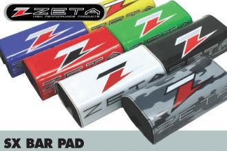 Zeta motocross mx 1 1/8" sx fat bar pad crf,kxf,rmz,yzf,ktm,cr,kx taper oversize