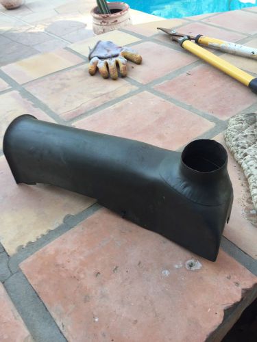 Mopar big block exhaust manifold stove pipe shield