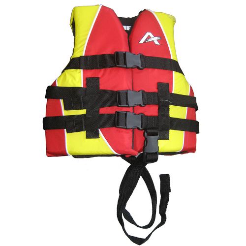 Airhead child nylon life vest - red/yellow