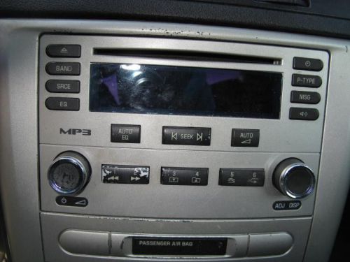 05 06 cobalt audio equipment am fm stereo radio cd player* oem 14794