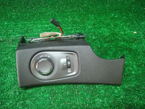 2010 cadillac srx dash headlight light switch assembly