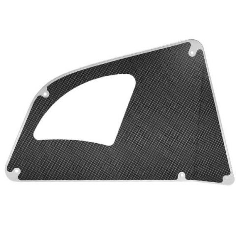 Ranger boat 14 7/8&#034; x 9 3/8&#034; aluminum gridlock gray port dash lower insert panel