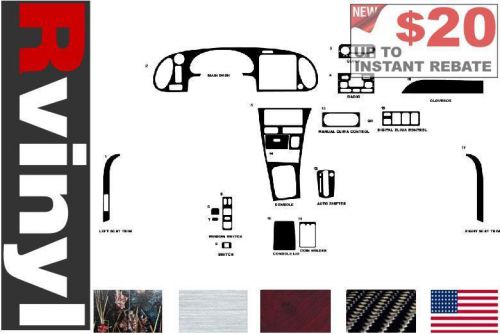 Rdash dash kit for saab 900 1994-1998 auto interior decal trim