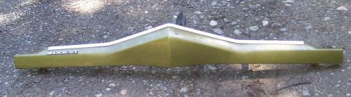 74 1974 dodge dart swinger front sheet metal upper grille piece nose  73 75 76 ?