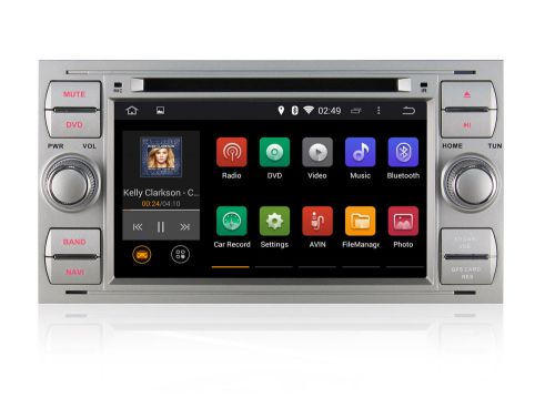 Wifi android4.4.4 car dvd gps ford focus mondeo s-max fiesta galaxy transit kuga