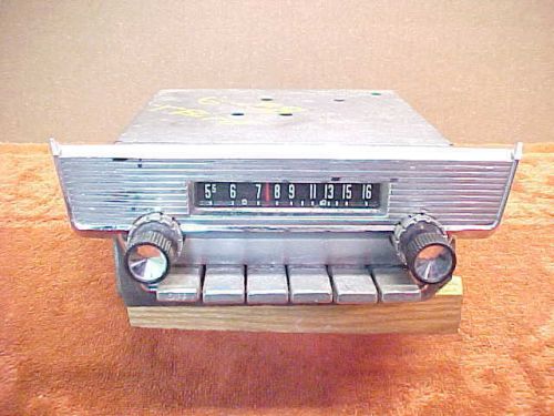 58 ford thunderbird am radio