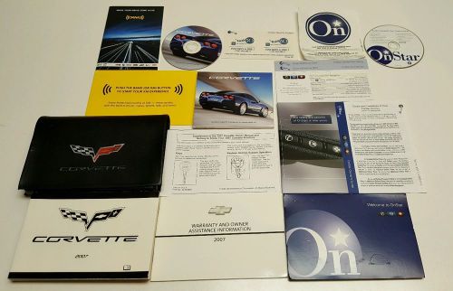 2007 chevrolet corvette z06 c6 coupe owners user manual 6.0l 7.0l v8 indy pace