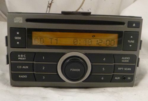 07 08 09 10 nissan sentra radio cd player 28185-et000 bf 826