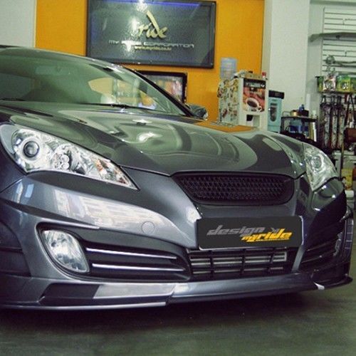 Myride front lip for hyundai genesis coupe bk1 09-12