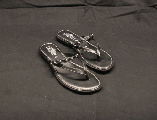 Milwaukee motorcycle clothing co. womens brandi sandals size 6.5