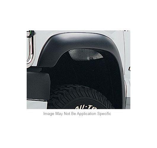 Warn 2-piece set fender flares front new black full size truck gmc c3500 26548