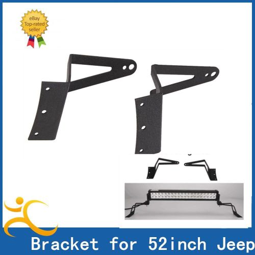 1 set jeep wrangler jp led light metal upper windshield mounting brackets b25