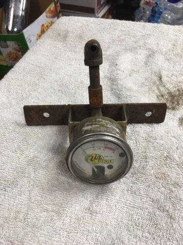 Murphy switch gauge swichgage h2o air refiner restriction gauge vintage