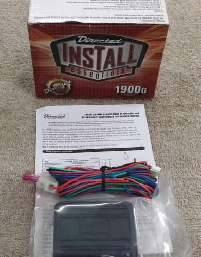 Dei 1900g - gm oem remote start rf upgrade /  aftermarket integration module new