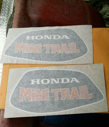 1972 honda mini trail z50 gas tank decals stickers