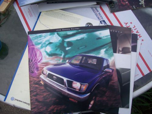 1996 toyota tacoma pickups  brochure