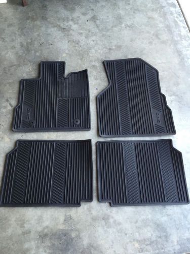 Used gmc terrain all weather car mats