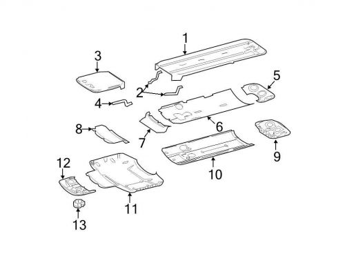 Chrysler oem dodge dashboard air vent 68012824aa image 13