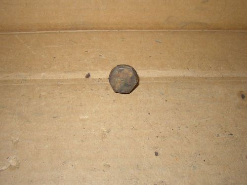 1963 chevy corvette small block oil pan drain plug original