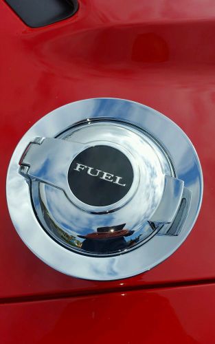 Mopar fuel gas door vapor chrome edition for 08-16 dodge challenger