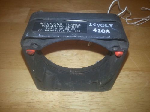 Narco avionics voa-40 / voa-50 indicator 14v backlit mounting flange