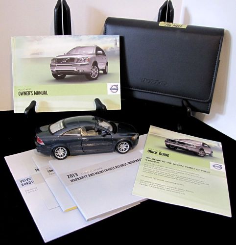 2013 volvo xc90  xc 90  owners manual set #o23