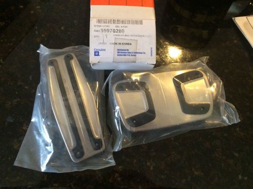 2012-2014 sonic automatic oem stainless pedal covers