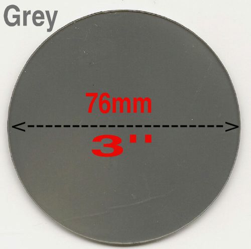 76mm 3&#039;&#039; garmin tomtom  adhesive dash dashboard  mounting disc disk grey gray