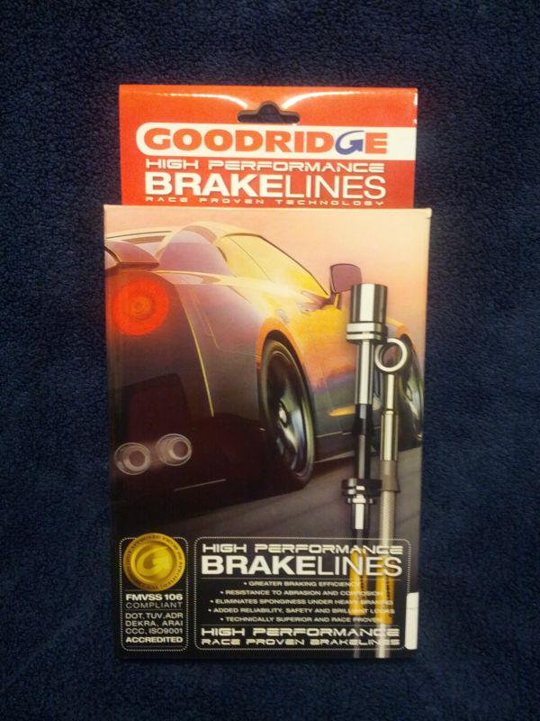 Goodridge g-stop brakeline, 1998-2002 chevrolet camaro, w/o traction control