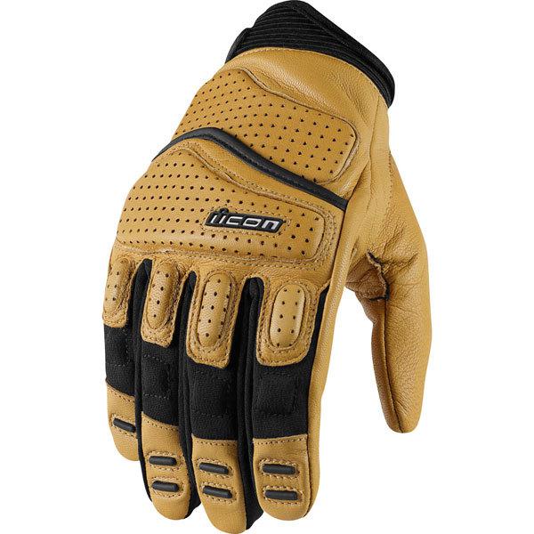 Tan l icon superduty 2 leather glove