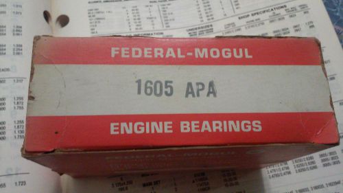 Federal mogul 1605apa std. 8 pr. rod bearings allis chalmers - buda