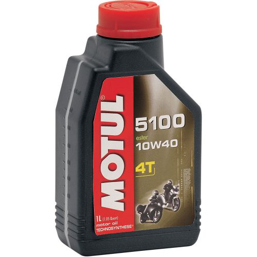 Motul 3081qta 5100 4t synthetic blend motor oil 10w40 1 quart