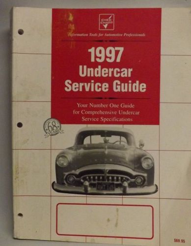 1997 undercar service specification guide maintenancechek chart 430 pages