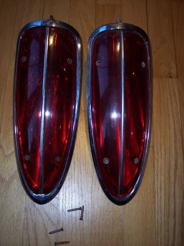 Genuine corvette tail light w/ lenses 1958 to 1960