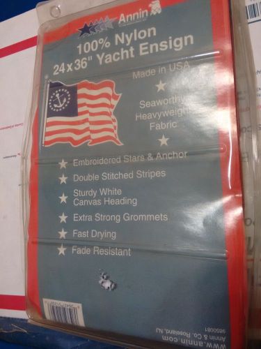 Annin united states flag ensign 24&#034; x 36&#034; new