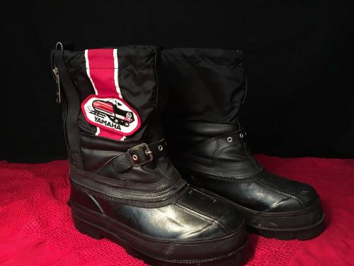 Vintage yamaha snowmobile boots, new, very nice! mens size 5