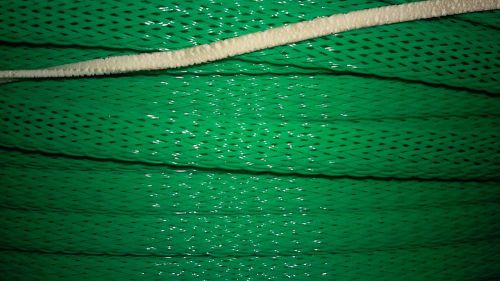 New spool of  1/4&#034; green    braided  expandable sleeving 500 feet