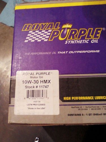 Royal purple oil