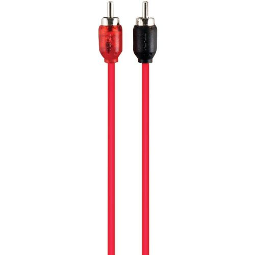 T-spec v6rca-1-52 v6 series 2 channel rca cable 1.5 feet long w/ dual split tip