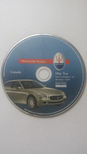 Maserati media system disc northwest southwest usa genuine