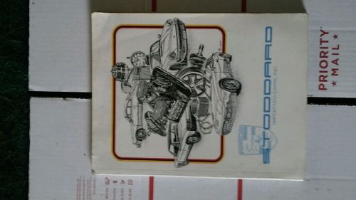 Porsche 356 911. 1987 stoddard partand technical references catalog