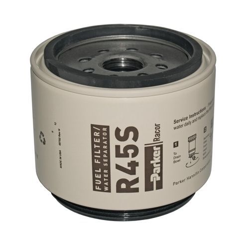 Racor/parker r45s diesel marine engine spin-on filter element