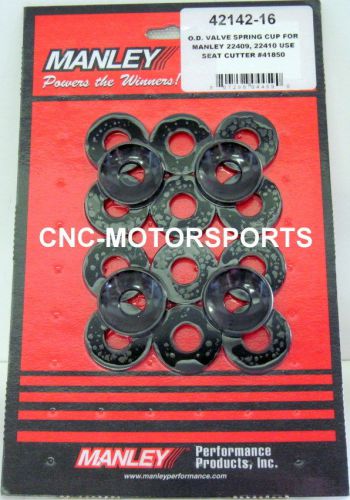 42142-16 manley valve spring cups for 1.250 diameter valve springs