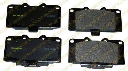 Monroe dx1182 brake pad or shoe, front-monroe dynamics brake pad