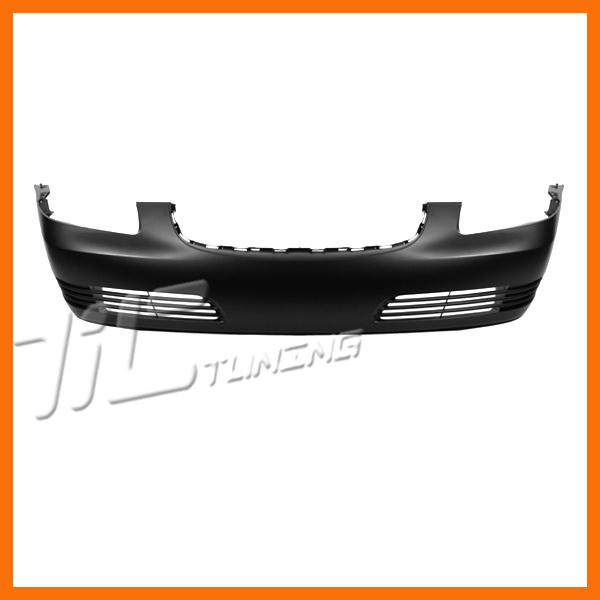 06-11 buick lucerne cxl plastic front bumper black primered facial cover set