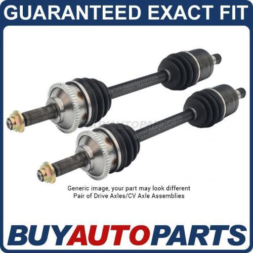 Pair new front left &amp; right cv drive axle shaft assembly for dodge neon srt-4